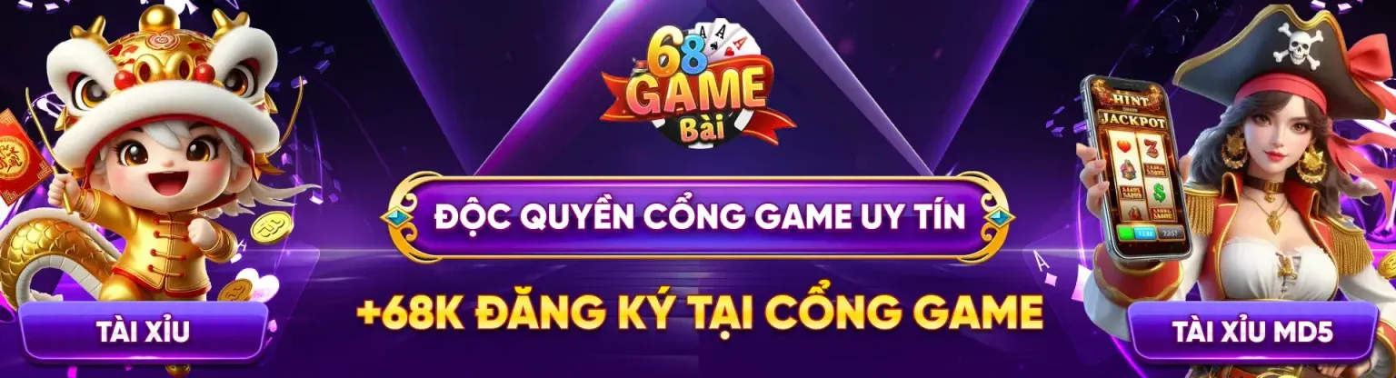Mạt chược online 68 Game Bài